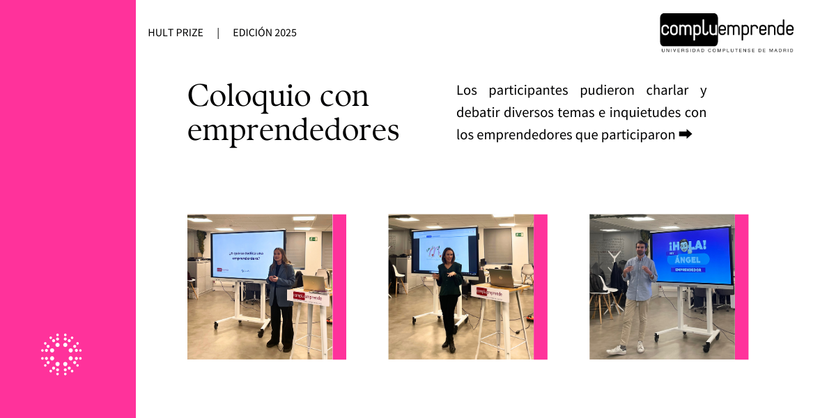 Coloquio con emprendedores Hult Prize 2025